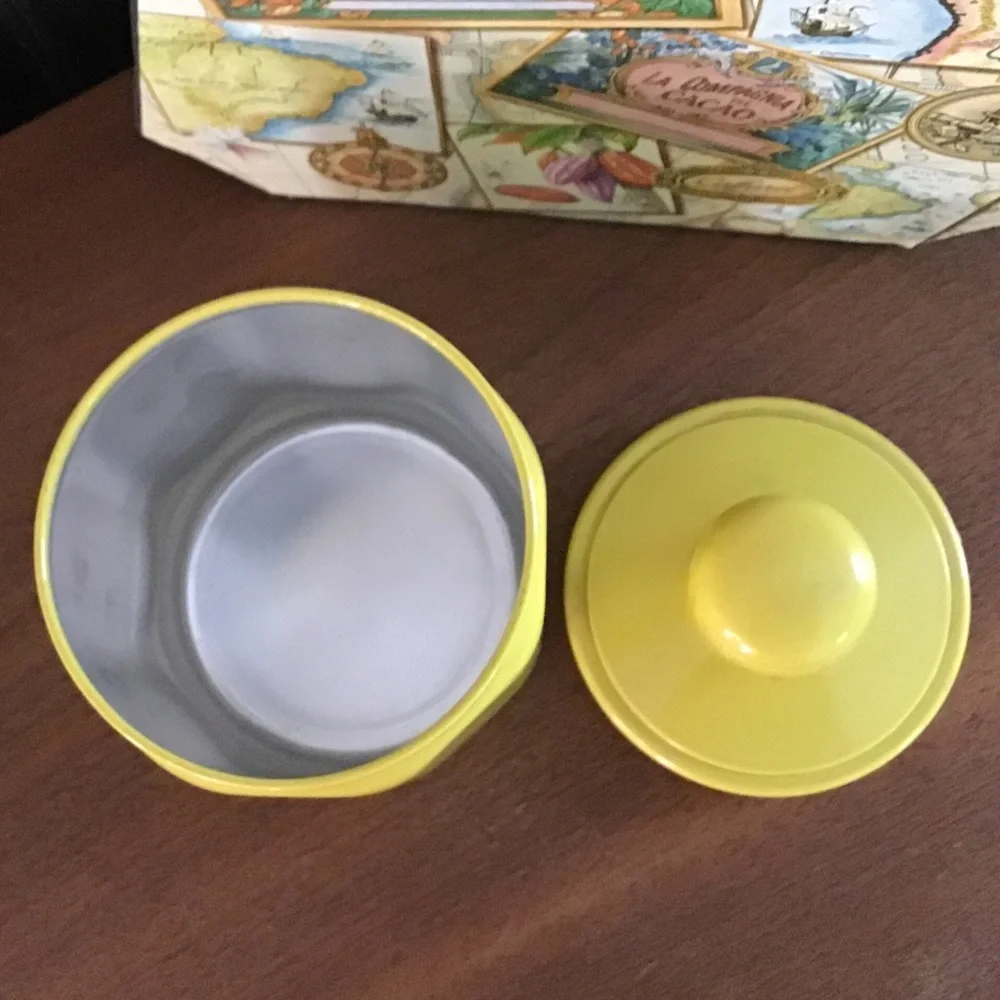 Kromex aluminum canister. Vintage